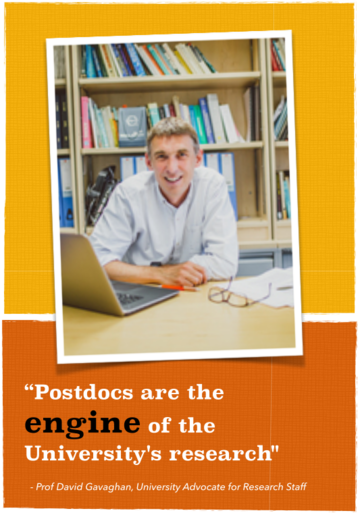 prof david gavaghan quote postdocs are the engine of the University's research
